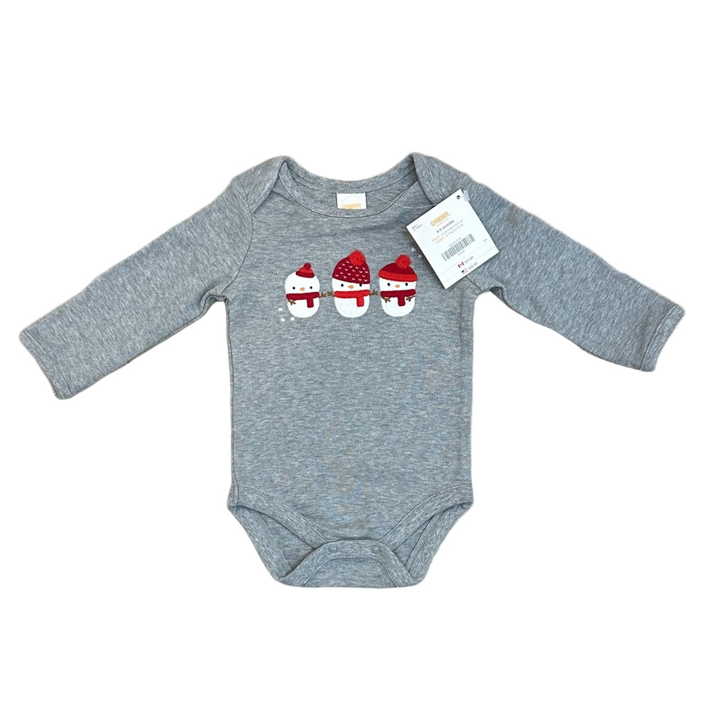 NWT Gymboree Long Sleeve Bodysuit Size 3-6 Months